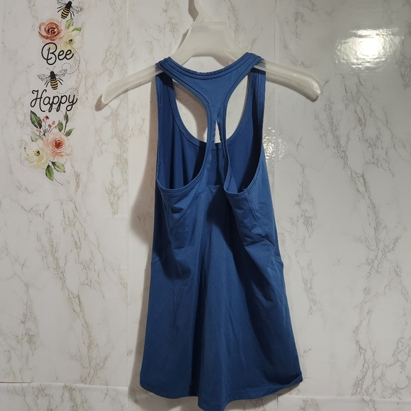 Athleta Limitless Keyhole Athletic Tank X-Small Blue - Picture 6 of 6